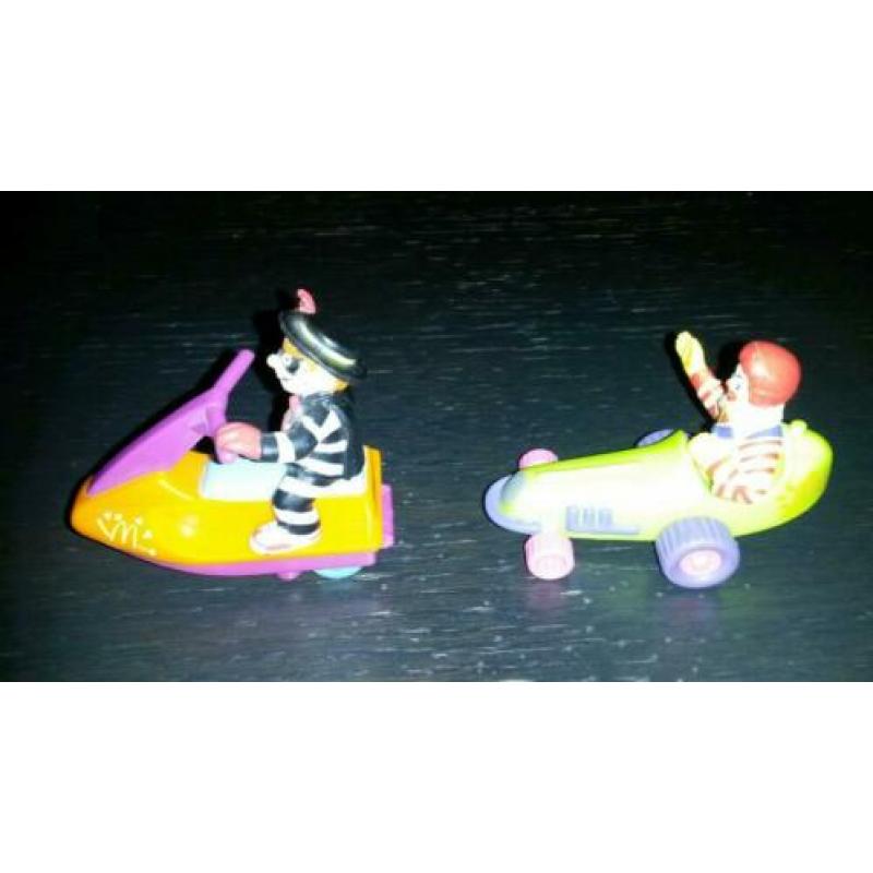 2x McDonald's Rev-Ups/Vroomers speelgoed Happy Meal 1992