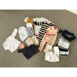 Baby kleding maat 50/ 56 (23 stuks)