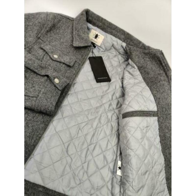 (Maat S) Daily Paper Wool Denim Jacket Grey