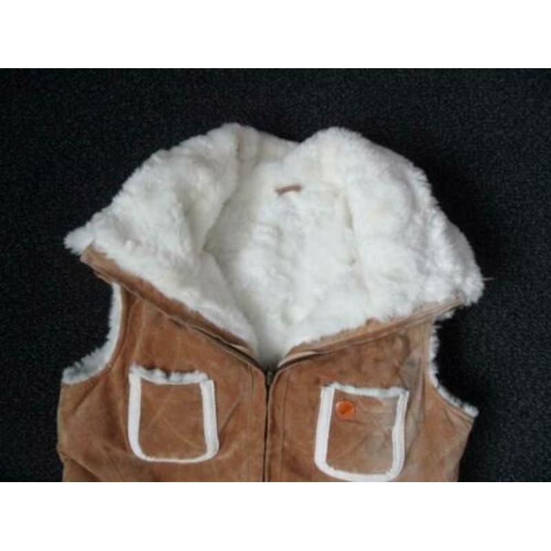 Nieuwe Object body warmer jas teddy bont mt L