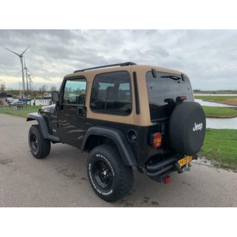 Jeep Wrangler 2.5i Softtop Hardtop! dikke 4X4 JEEP! in TOPST