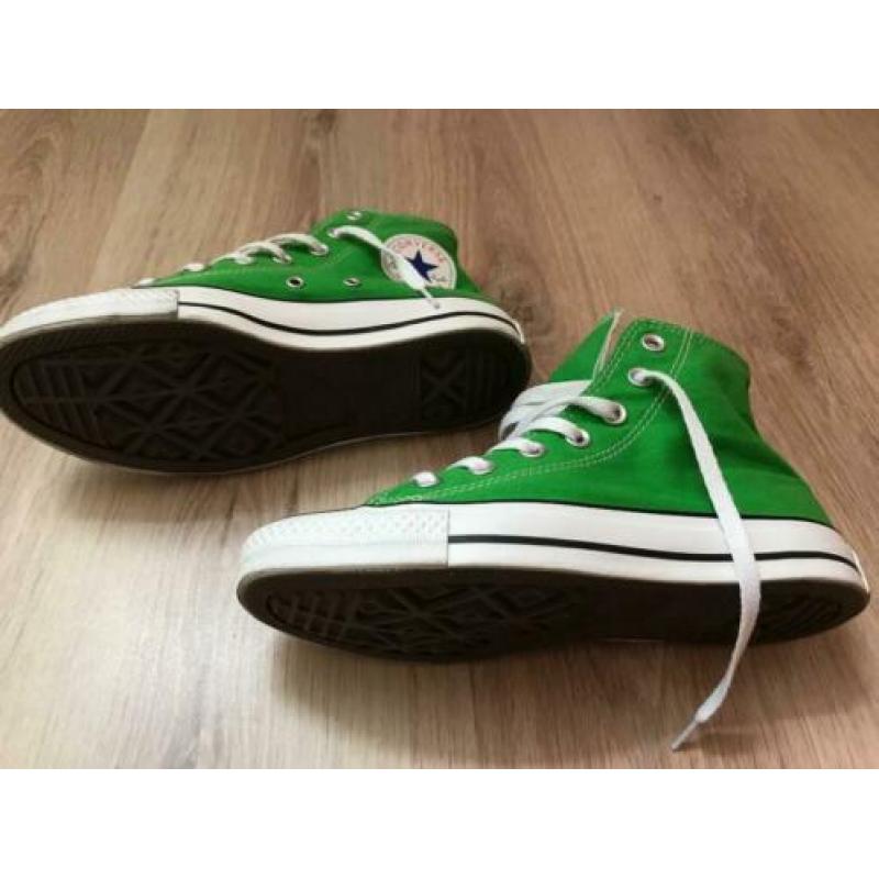 Converse All Stars Groene/ Jungle Green, hoge sneakers