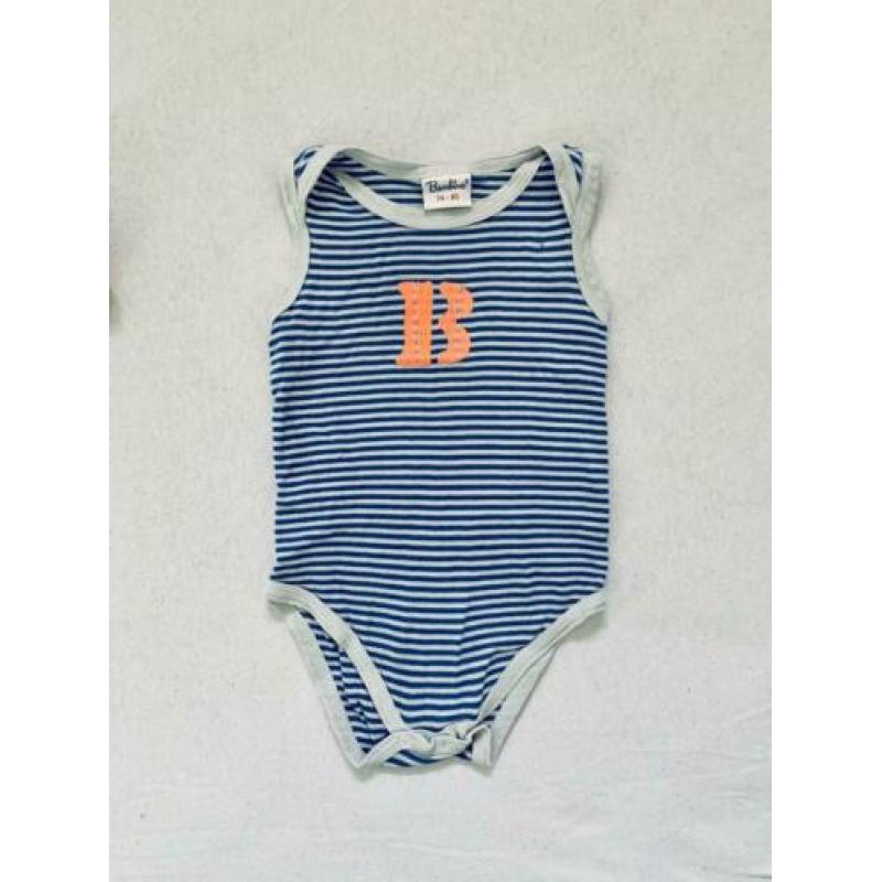 3x Bambino rompers maat 74 - 80