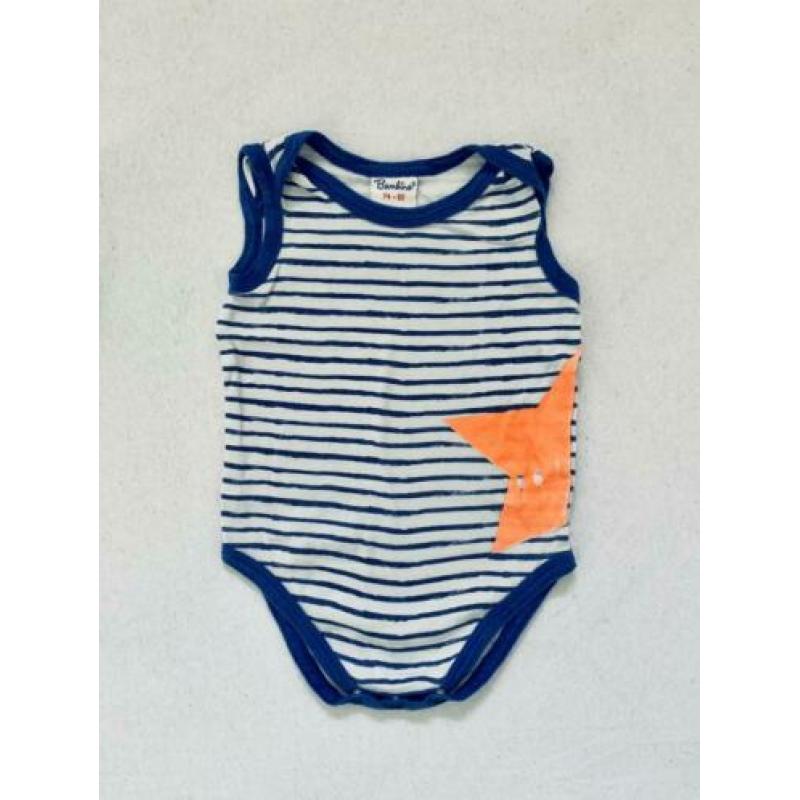 3x Bambino rompers maat 74 - 80