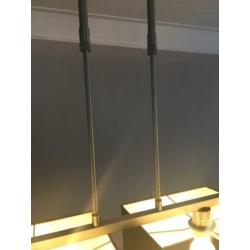 Hanglamp met stoffen lampenkap