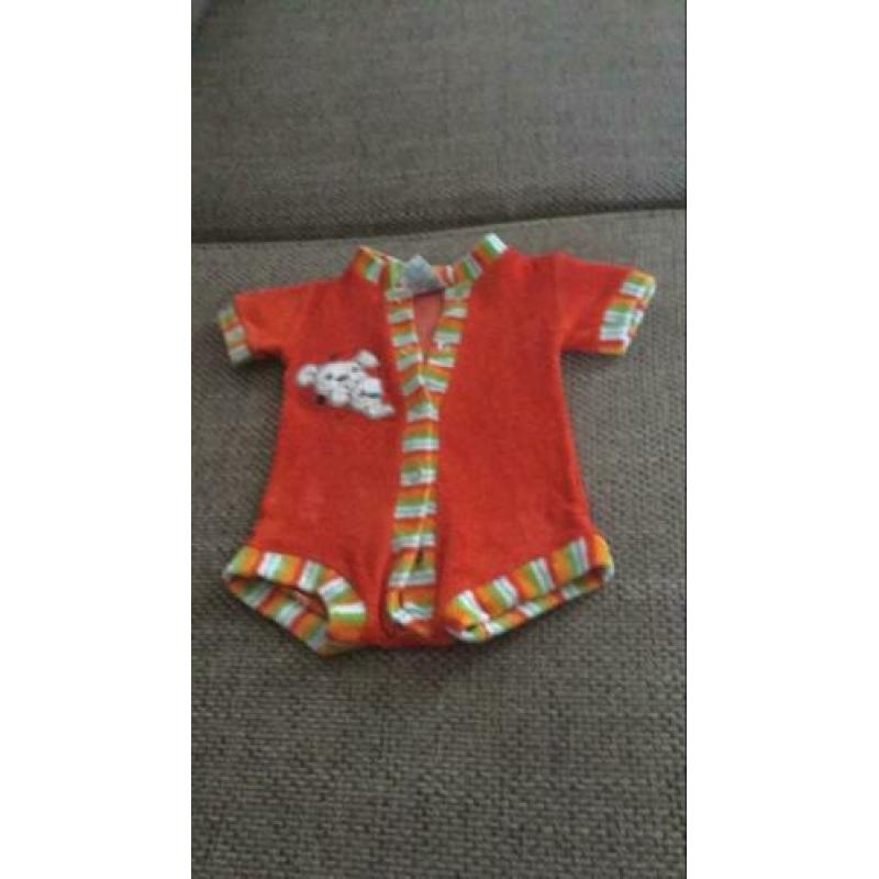 Vintage retro boxpakje, romper, slaap pakje 56