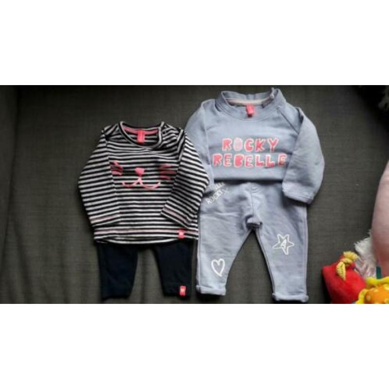 Setje baby meisjes kleding 50 als nieuw koopje