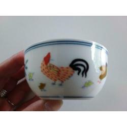 Chinese Chenghua chicken cup