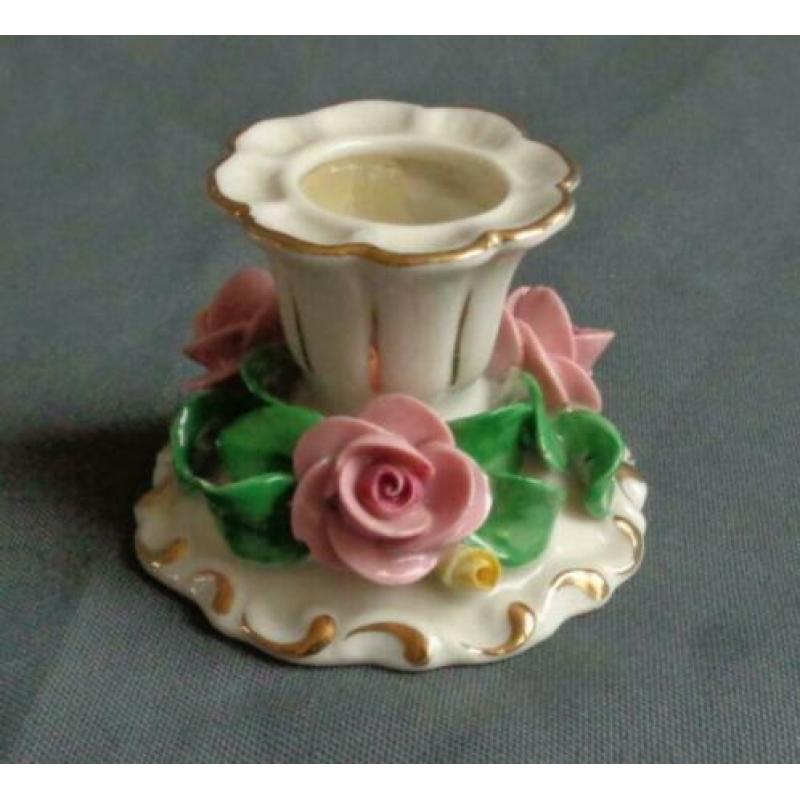 MARTHA BUDICH MEISSEN DRESDEN tafel kandelaar H6xO5cm candle