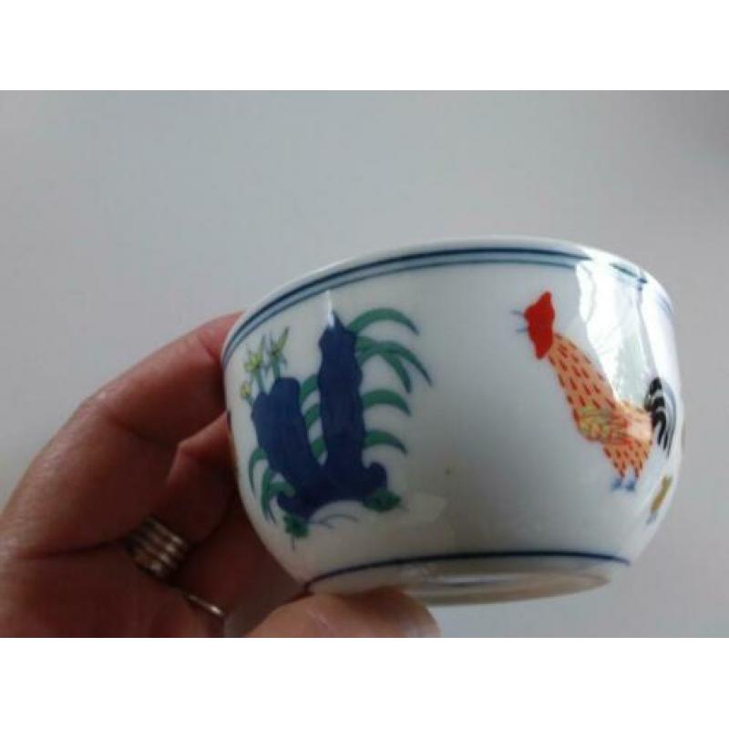 Chinese Chenghua chicken cup