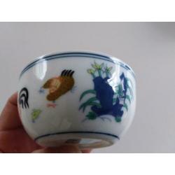 Chinese Chenghua chicken cup