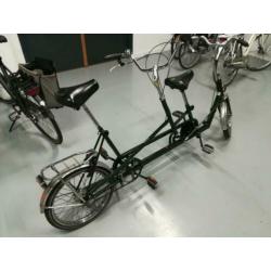 Tandem copilot Gebre opvouwbaar vouwfiets