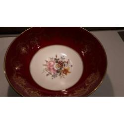 schaal. Bone China COALPORT made in Engeland Est 1750