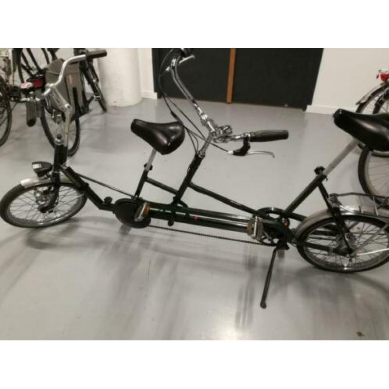 Tandem copilot Gebre opvouwbaar vouwfiets