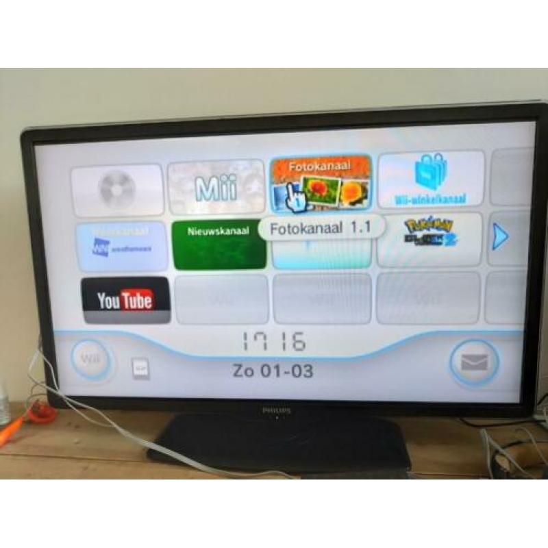 Wii complete werkende set met 11 spellen