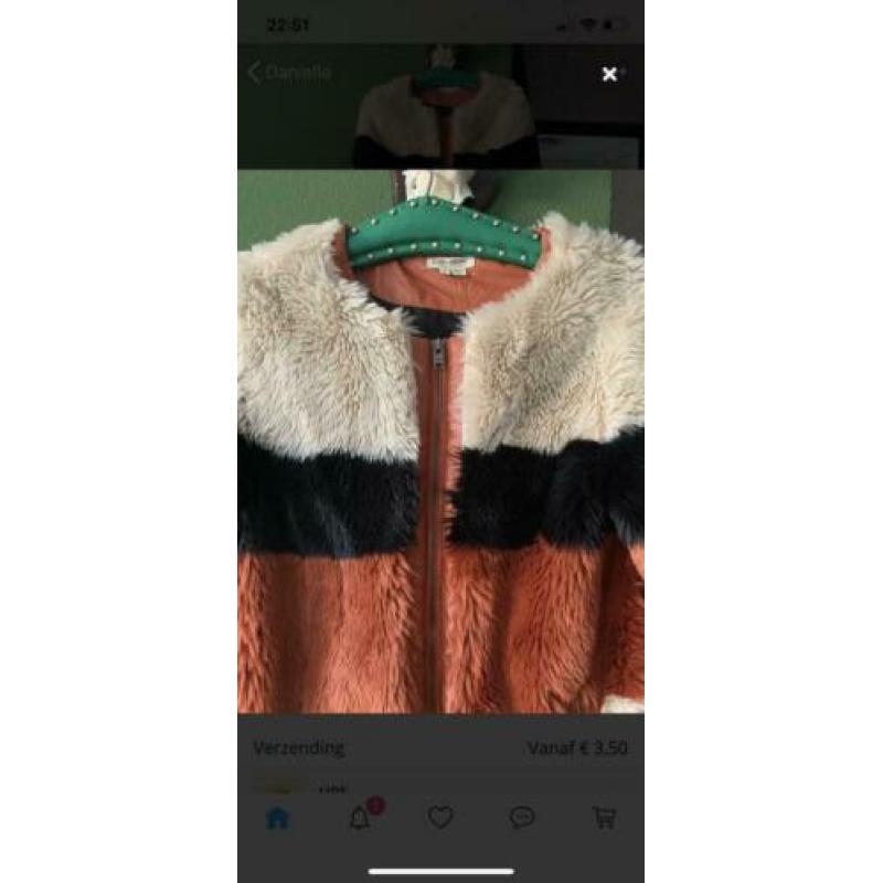 BILLABONG Designers Closet - Jas / Vest Faux Fur