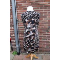 Jurk bruin leopard Biba mt M