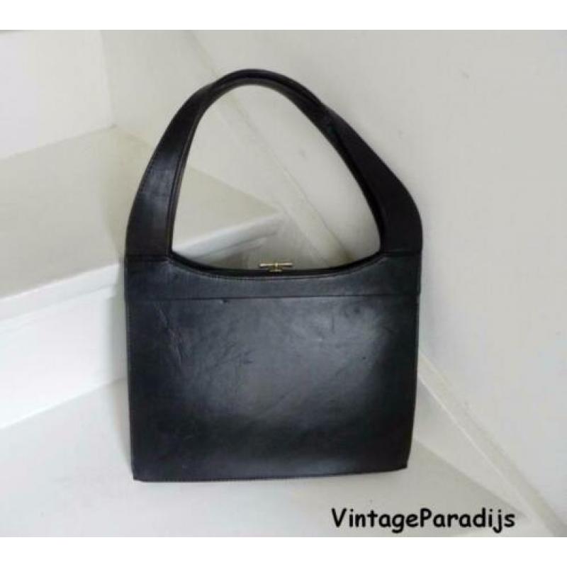 2256 VINTAGE Blok van Heijst Heyst designers knip tas clutch