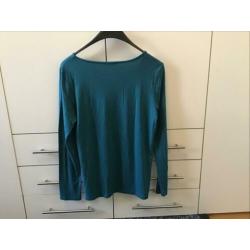 Groen t-shirt “Enjoy” maat38/40