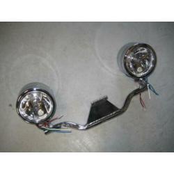 Honda VT1100c 1985-86 Shadow Spotlight bracket Chrome