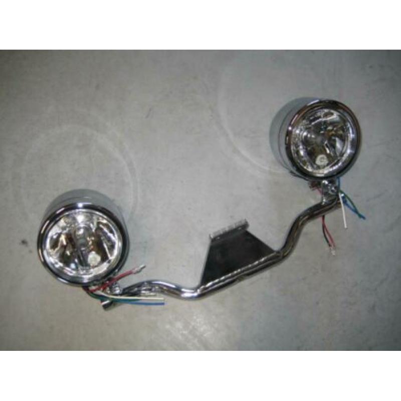 Honda VT1100c 1985-86 Shadow Spotlight bracket Chrome