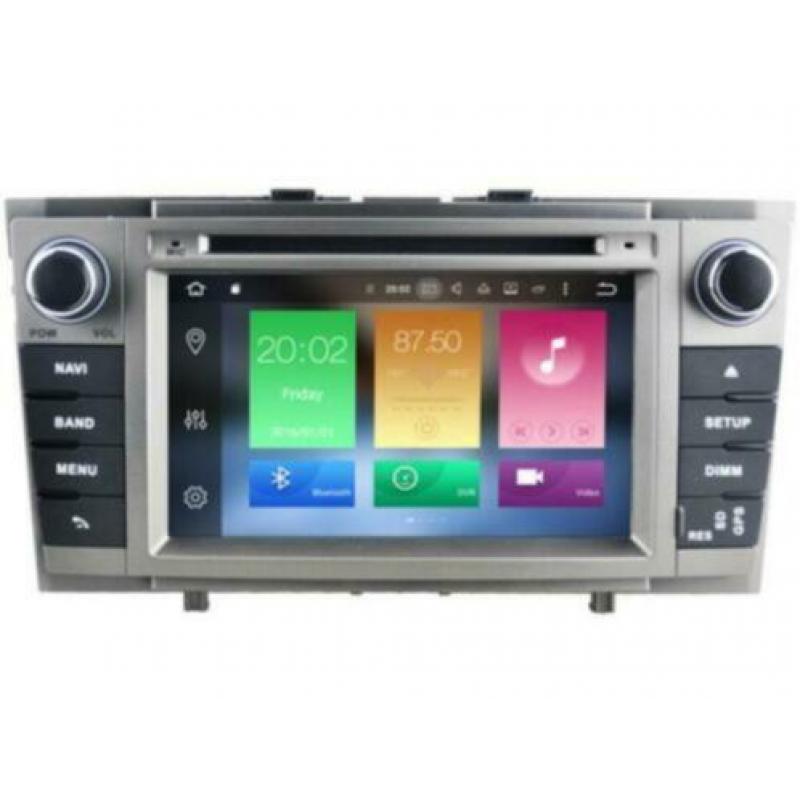 Toyota avensis 2014 navigatie dvd carkit android 9 dvd dab+