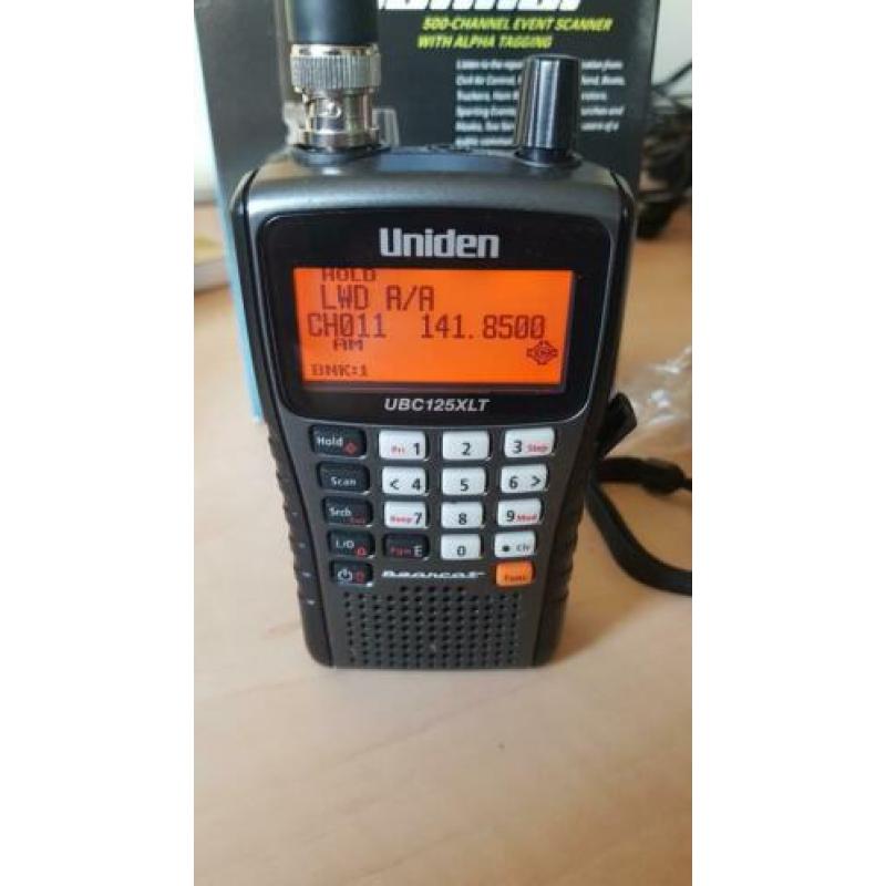 Uniden Bearcat ubc 125,gratis software, extra antenne.2019!