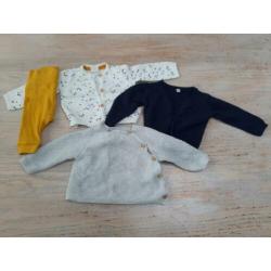 Pakket baby jongens kleding maat 50/56