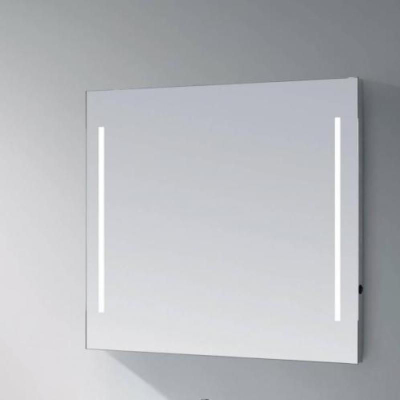 Spiegel Deline Led Verlichting Aluminium Geborsteld (In 6...