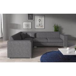 Hoekbank - Leer of Stof - Zwart / Grijs / Bruin - 270x230cm