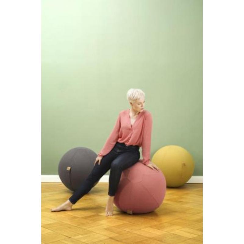 Sitting Ball Zitbal Vilt - Antraciet