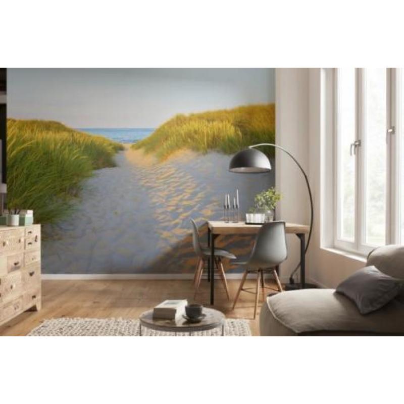 Koop een Strand Fotobehang op Vliesbehang Zon, Zee, Strand