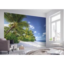 Koop een Strand Fotobehang op Vliesbehang Zon, Zee, Strand