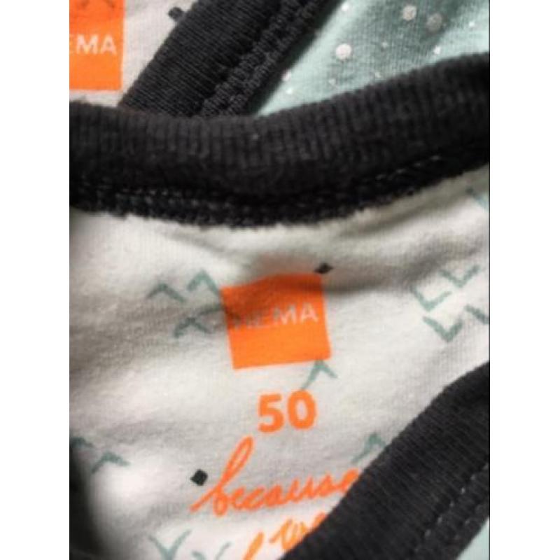 Babykleding maat 50 Hema nieuw en zgan.