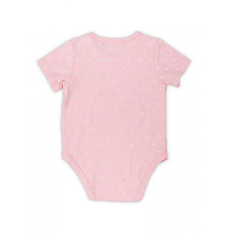 Jollein romper Hearts soft pink